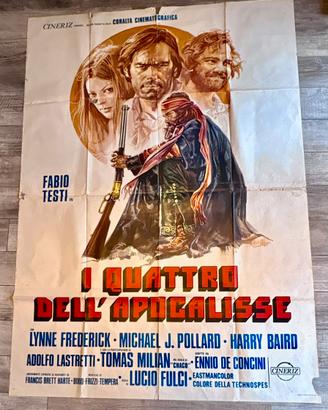 I Quattro dell’Apocalisse manifesto 4F Lucio Fulci