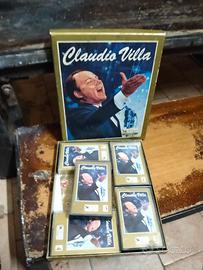 5 casette con custodia e certificato di Claudio vi