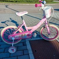 bicicletta bimba raggio 16- con rotelline