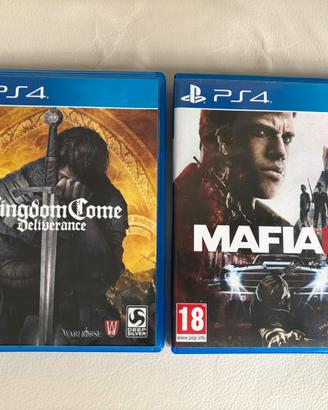 2 giochi PlayStation 4