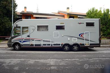 Motorhome frankia letti gemelli