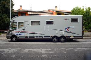 Motorhome frankia letti gemelli