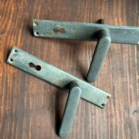 Coppia maniglie art deco