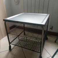 Tavolo basso/carrello Industrial Ikea