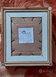 Coppia Quadri Olio su Rame maestro Maschio 20x24