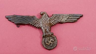 fregio da elmetto coloniale tedesco ww2 afrikakorp