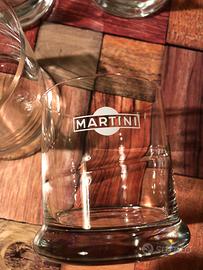Set 12 bicchieri per collezionisti marchio Martini