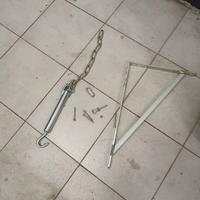 Sacco più pistone catena e staffa