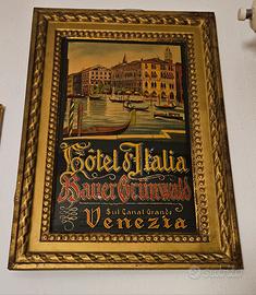 tabella In lamierino litografato 