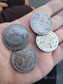 4 monete commemorative