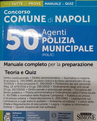 Manuale quiz concorso polizia municipale
