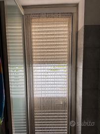Tenda a fili decorativa trasparente con binario 80