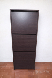 Scarpiera salvaspazio 49×28×132 cm – 3 ribalte