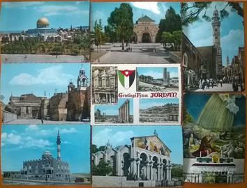 Jordan / Giordania Lotto di 68 cartoline a colori