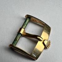 Rolex fibbia ardiglione oro 18kt 16mm