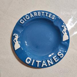 Posacenere Vintage "Cigarettes Gitanes" SPEDIZIONE