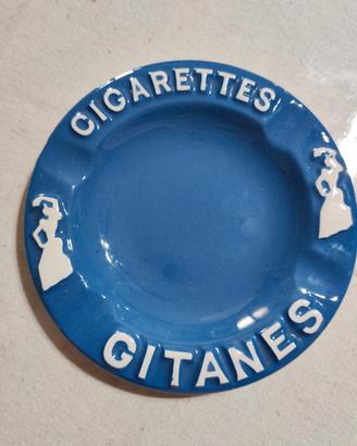 Posacenere Vintage "Cigarettes Gitanes" SPEDIZIONE