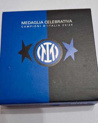 medaglia calcio Inter 2023-2024 (leggi descrizione