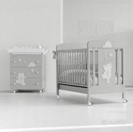 Set Lettino e Fasciatoio con bagneto ERBESI CUCU