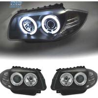 FARI BMW E81 E87 E82 E88 ANGEL EYES SFONDO NERO