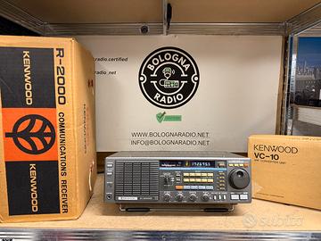 Kenwood R 2000 + modulo VHF + imballi originali