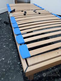 Rete a doghe singola, ortopedica, motorizzata