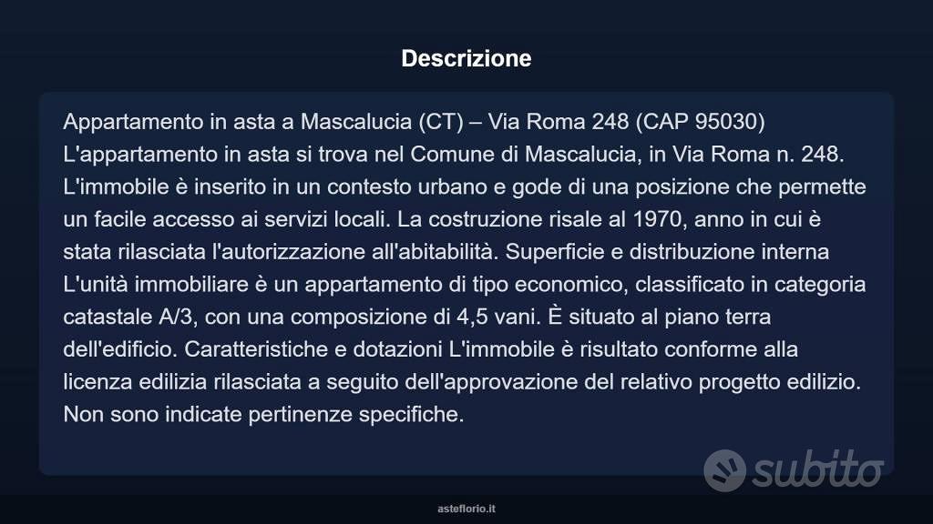 Appartamento – Mascalucia, Sciara, Catania - Vista 4