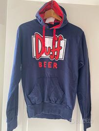Felpa Duff Beer da collezione colore blu