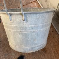 Vasca zincata vintage