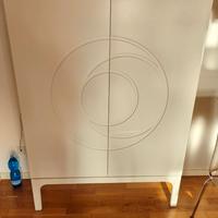 Armadio mobile Ikea Sjovik  col. bianco