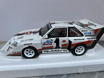 Audi Quattro S1 Pikes Rally 1987 1:18 Autoart