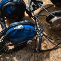 cuffie aeronautiche vintage 