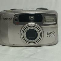 Pentax Espio 738s fotocamera pellicola vintage