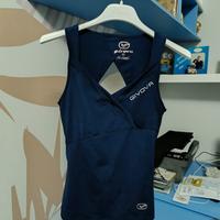 Canotta con reggiseno da palestra XXS