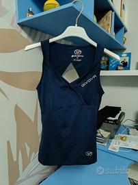 Canotta con reggiseno da palestra XXS