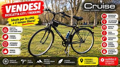 Cortina Cruise 28” Uomo – Shimano 6 Marce