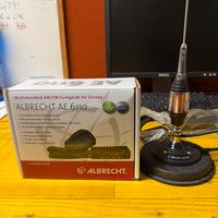Albrecht ae6110 + antenna magnetica midland