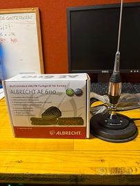 Albrecht ae6110 + antenna magnetica midland