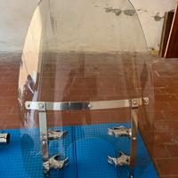 Parabrezza a sgancio rapido per Harley Dyna