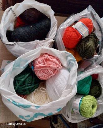 Riciclo creativo - lavoro a maglia