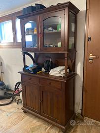 Credenza legno marrone