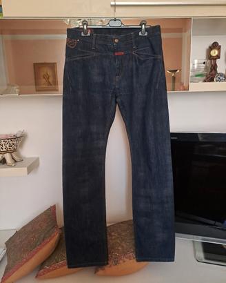 jeans uomo dritto