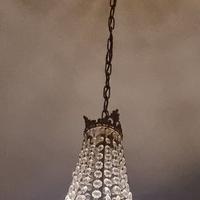 Lampadari sala e camera da letto vintage a gocce