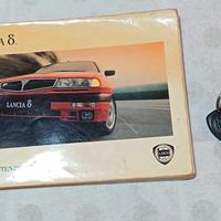  Libretto d' epoca Lancia Delta+ chiavi.