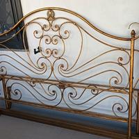 Letto in ferro battuto 