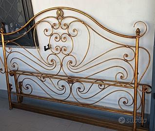 Letto in ferro battuto 