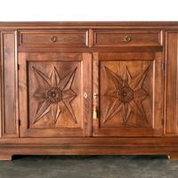 Credenza barocca piemontese
