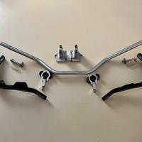 Manubrio LSL + piastra fissaggio + paramani