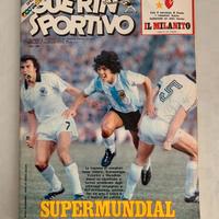 Guerin sportivo nr.2 7-13 gennaio 1981 Maradona