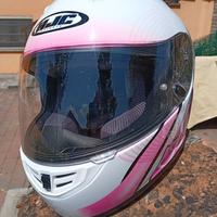 Casco moto integrale JHC XS bianco